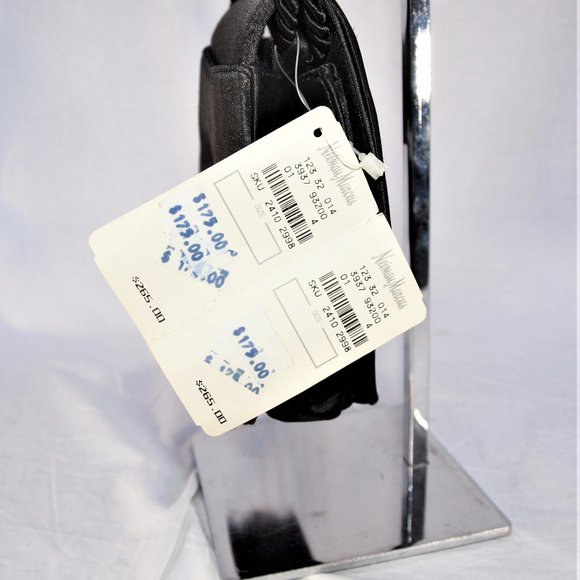 Vintage Bally Satin Crystal Rhinestone Clutch Bag New w/ Tags - Picture 6 of 8